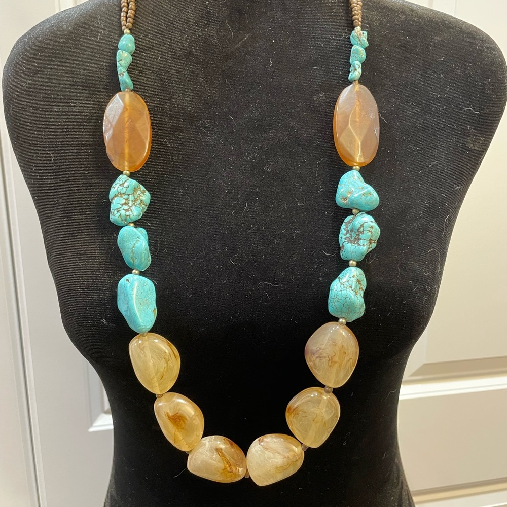 NWT Chico’s Hope necklace LRG